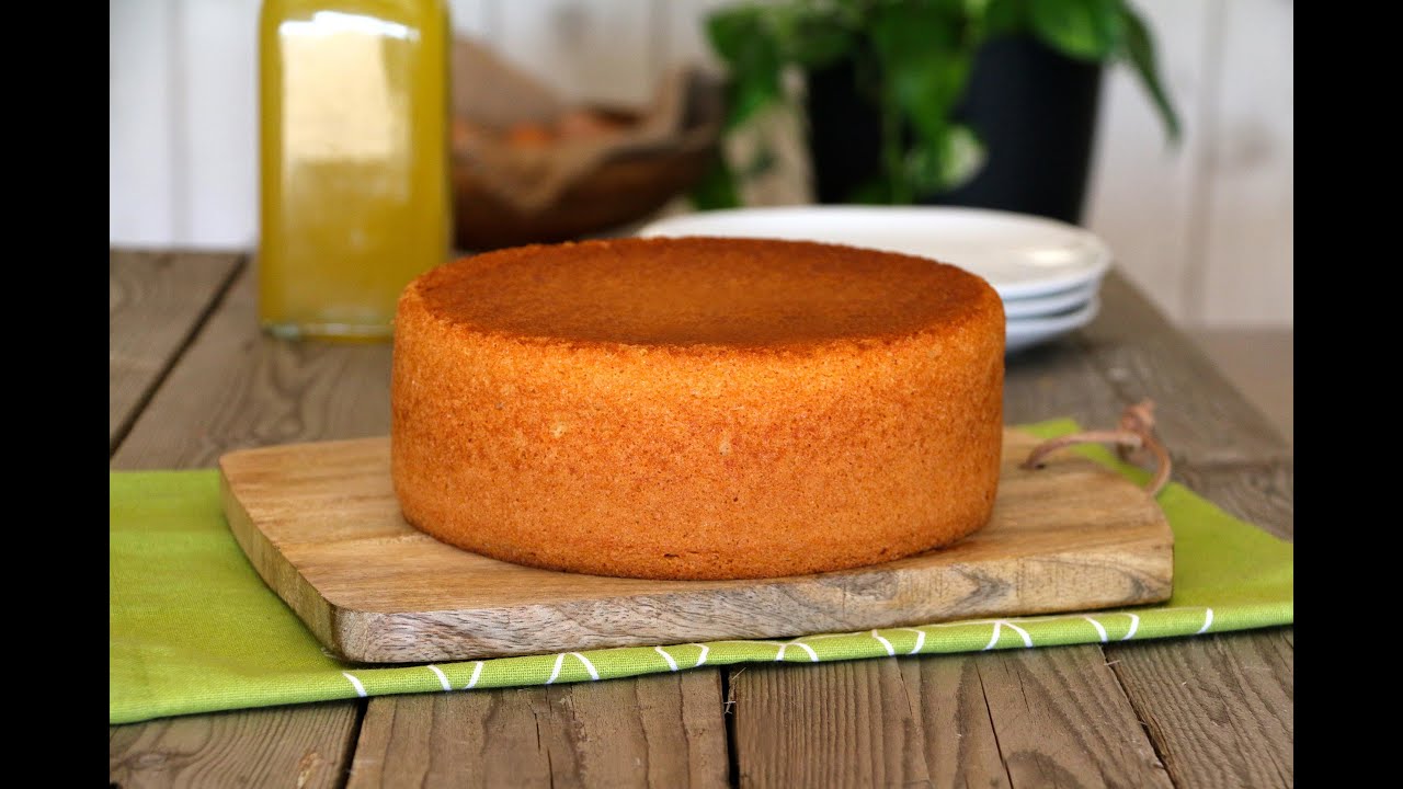 Bizcocho genov&eacute;s perfecto para rellenar