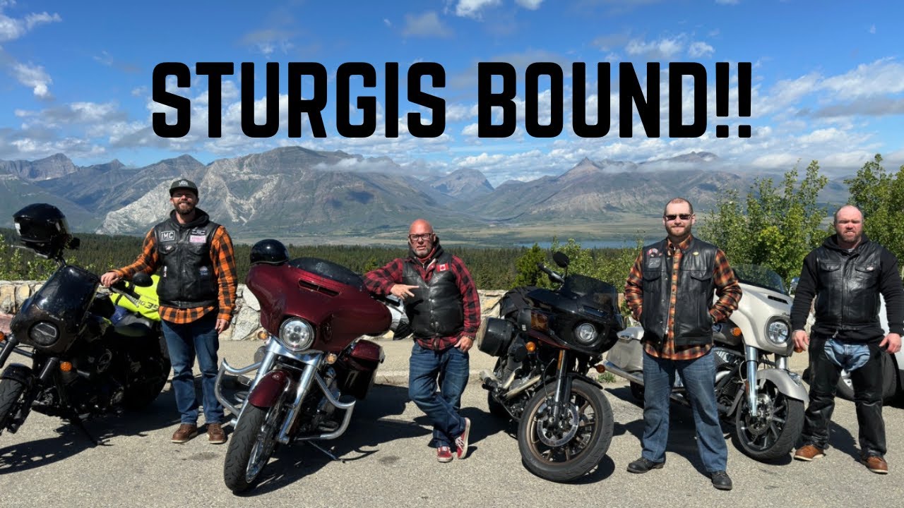 Follow Our Ride From Calgary To Sturgis For The 85TH Motorcycle Rally Ep1