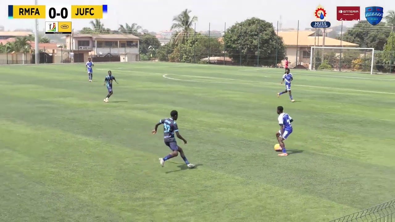 RUMARK FOOTBALL ACADEMY VS JACHIE UTD.FC...MTN FA CUP QUALIFIER 