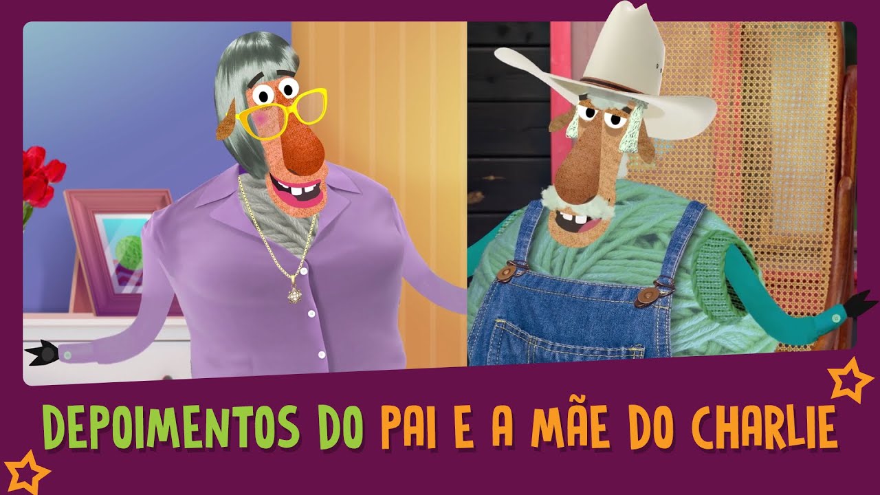 Depoimentos do Pai e a Mãe do Charlie - Charlie, O Entrevistador de Coisas