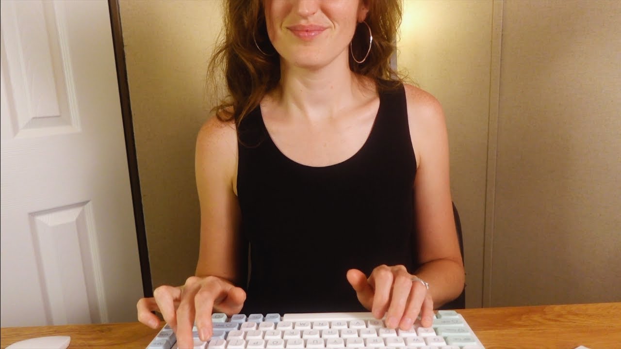 [ASMR] Hotel Check-In Typing Roleplay (soft spoken)