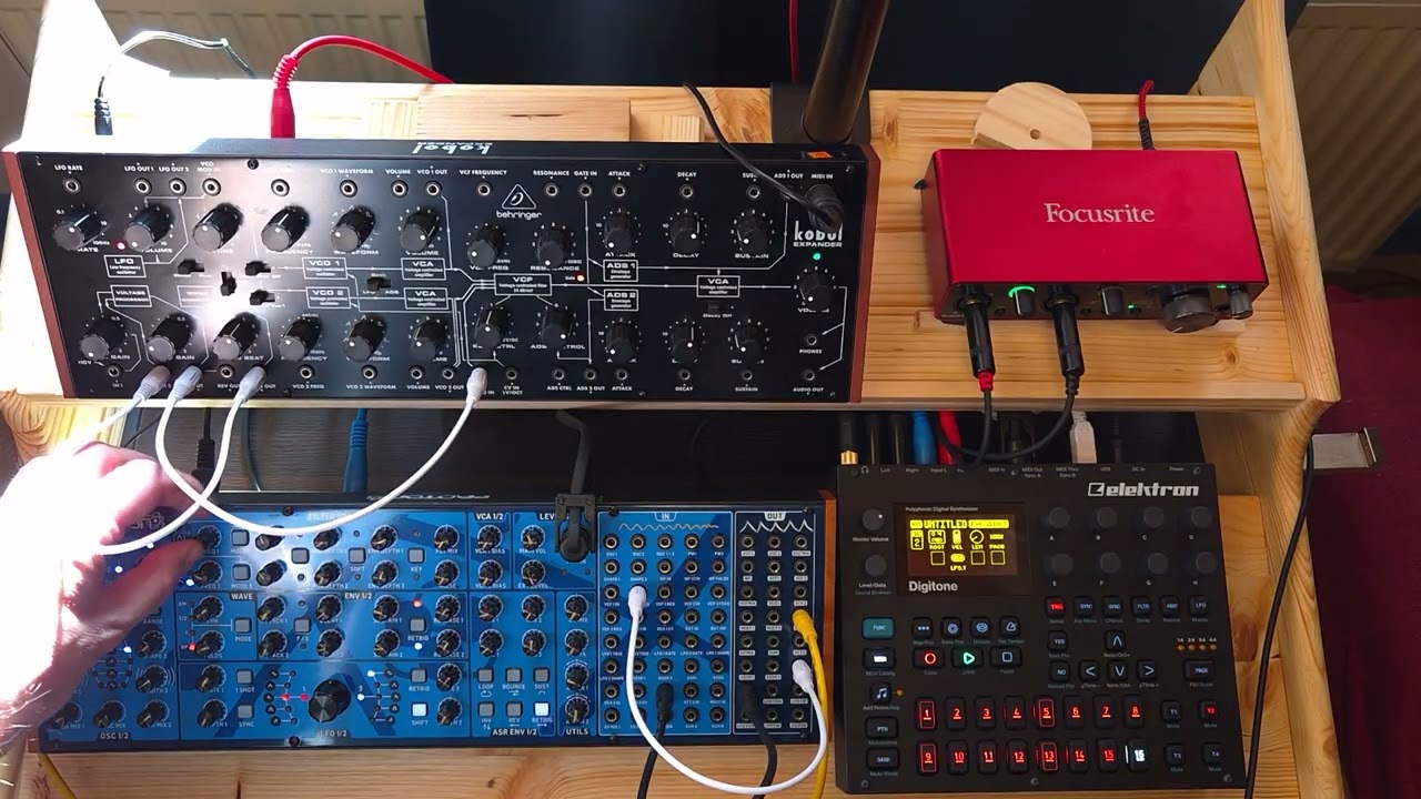 Behringer Proton & Kobol: Black N Blue - Alternating Sequences