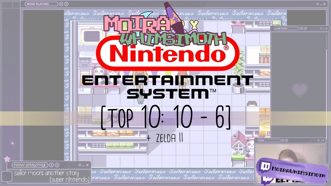 the one where i play a bit of each of my top 10 nes games (10 - 6)