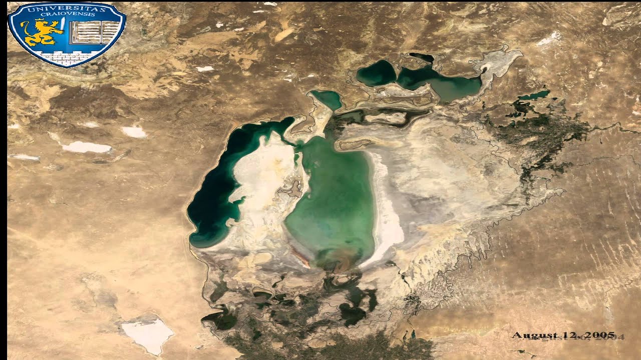 Aral Sea - Animation 1960-2014