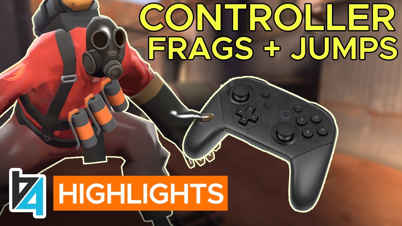 [TF2] Even a CONTROLLER can't stop the FRAGS!