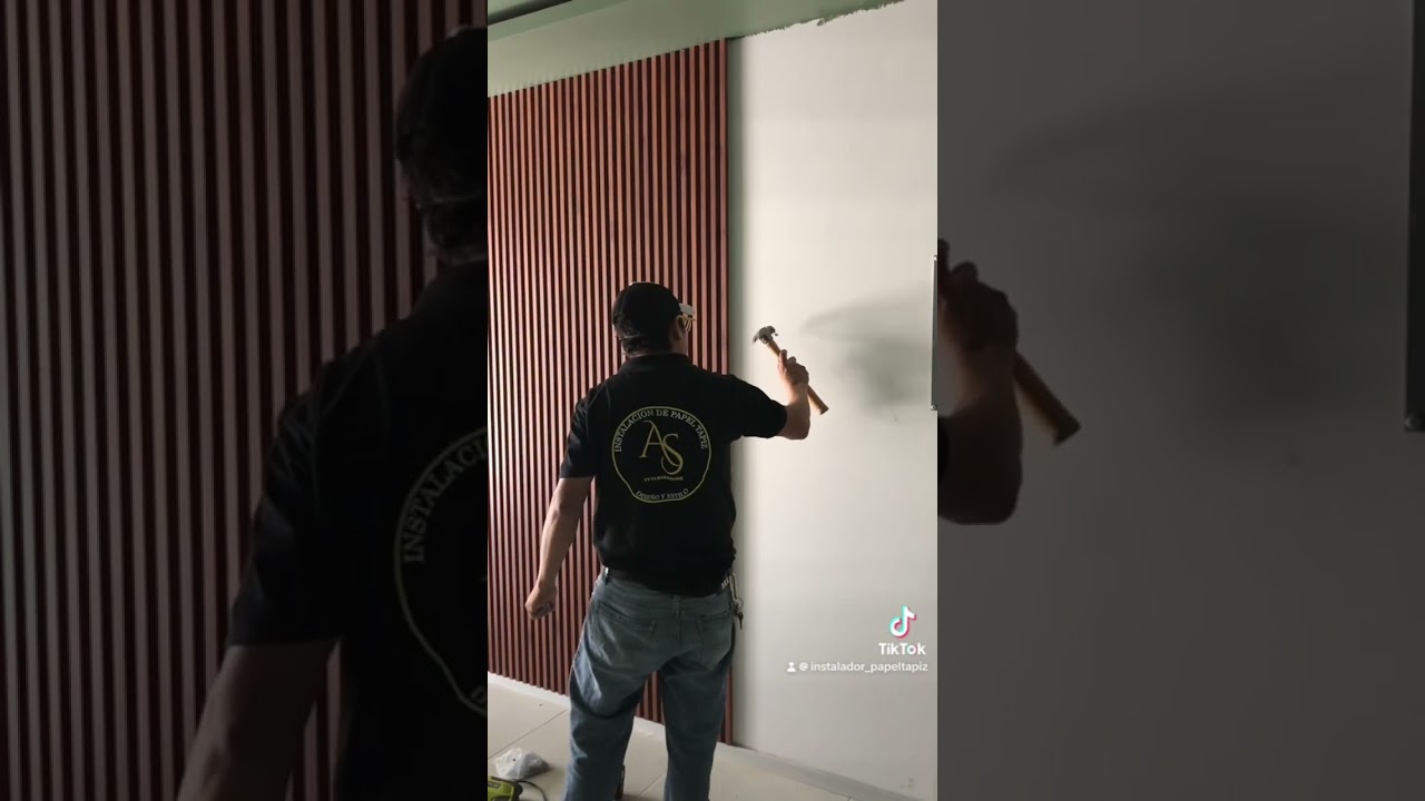 C&oacute;mo instalar lambrin de wpc #parati