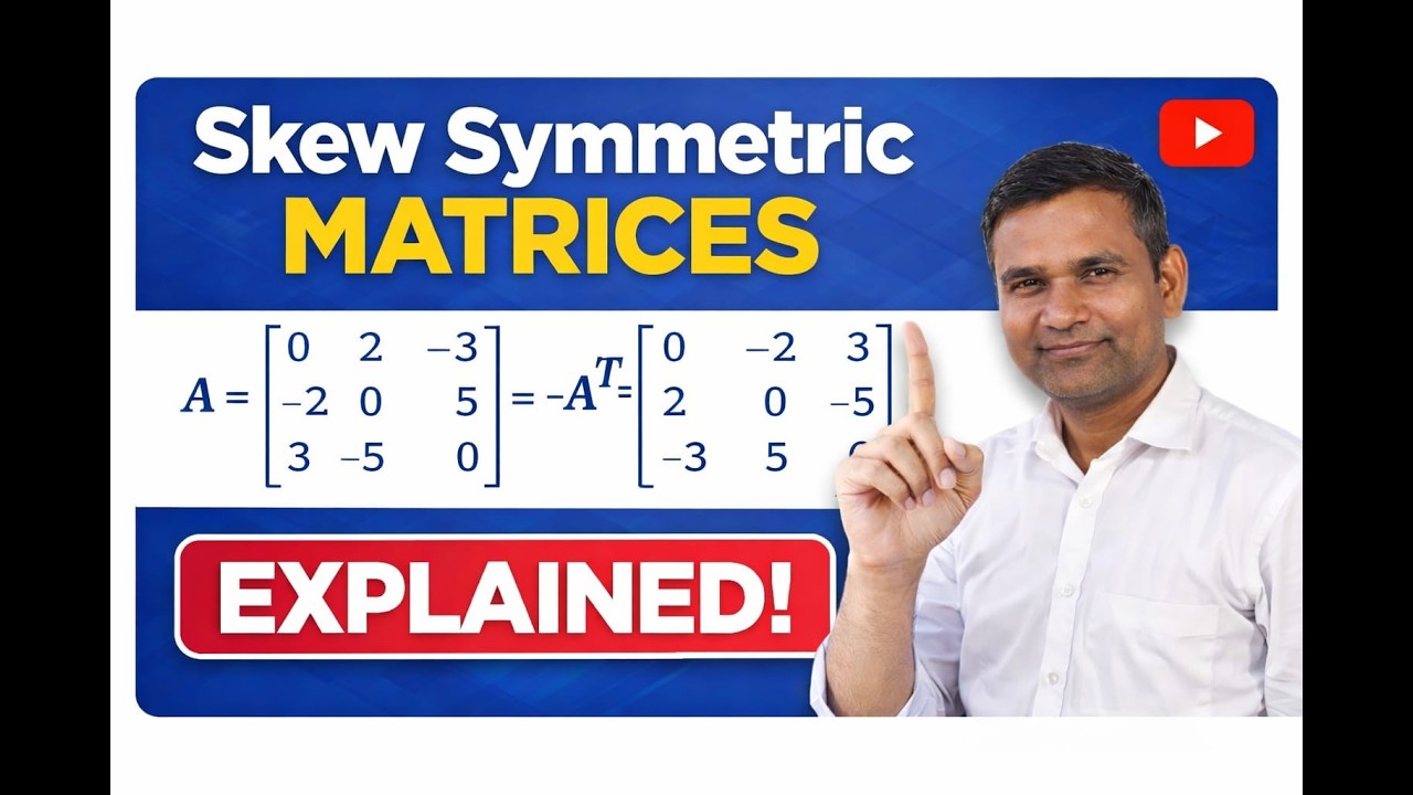 Skew Symmetric Matrices and its Properties