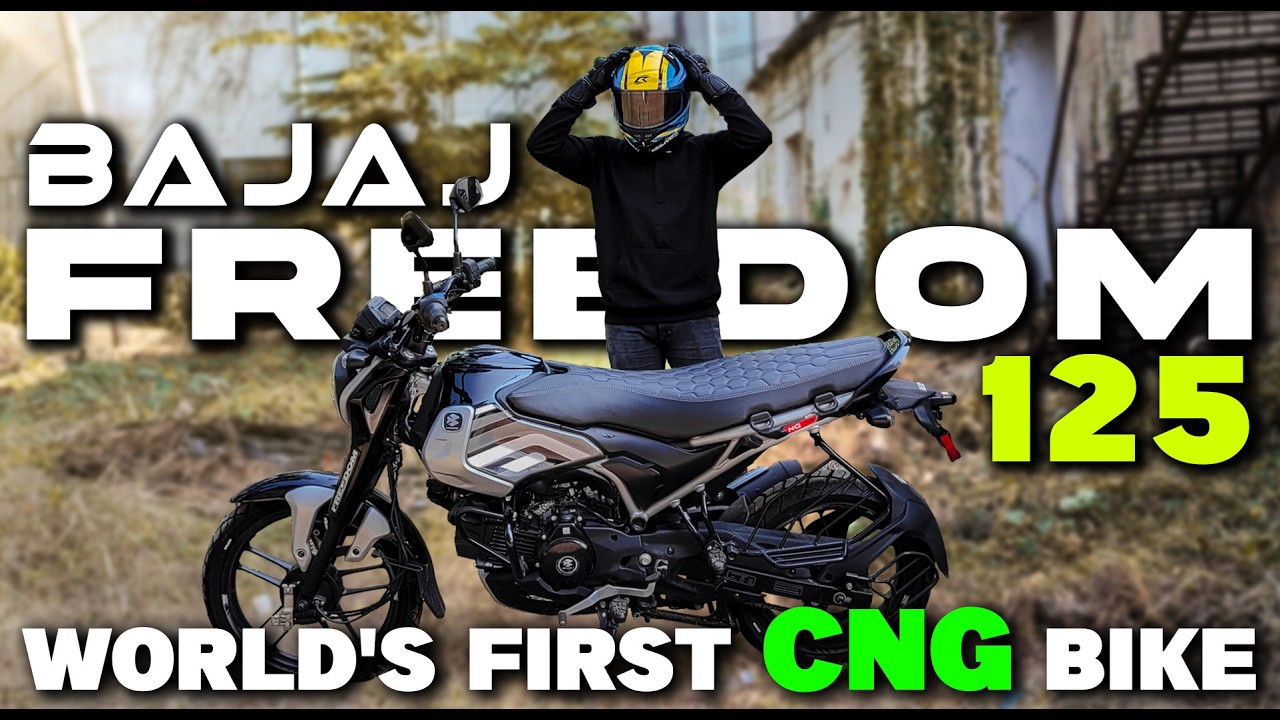 WORLD'S FIRST CNG BIKE | BAJAJ FREEDOM 125 : REVIEW