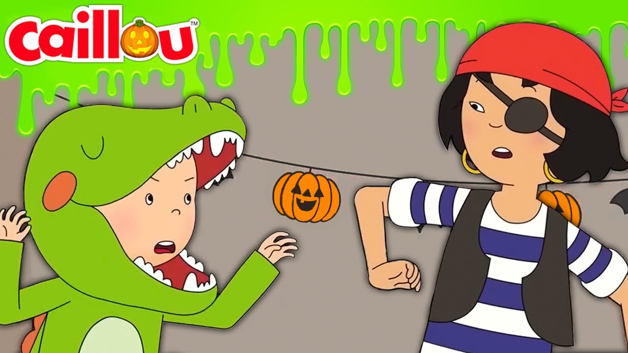 Caillou'nun Cadılar Bayramı partisi | Caillou T&uuml;rk&ccedil;e - WildBrain