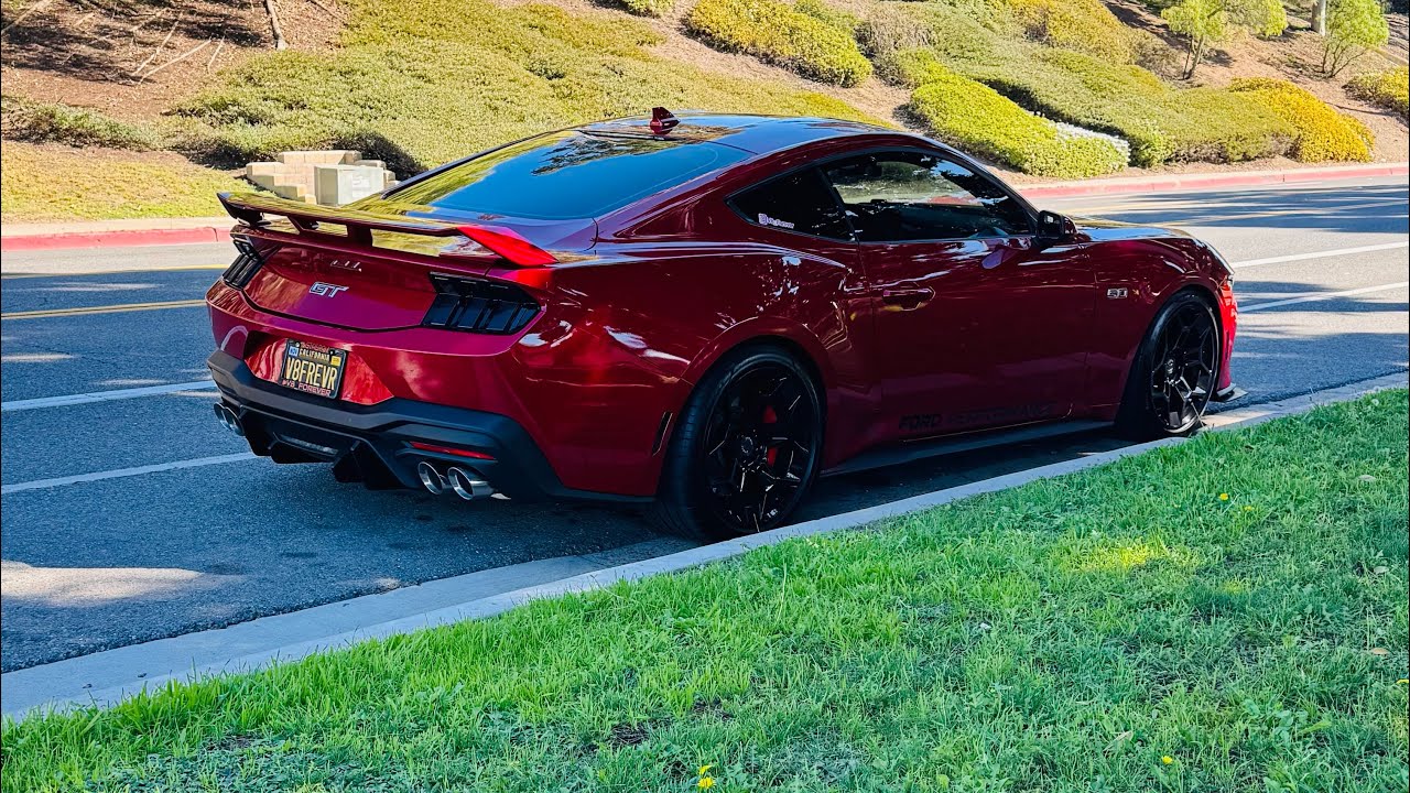 2024 Mustang Gt POV drive . Manual transmission. 