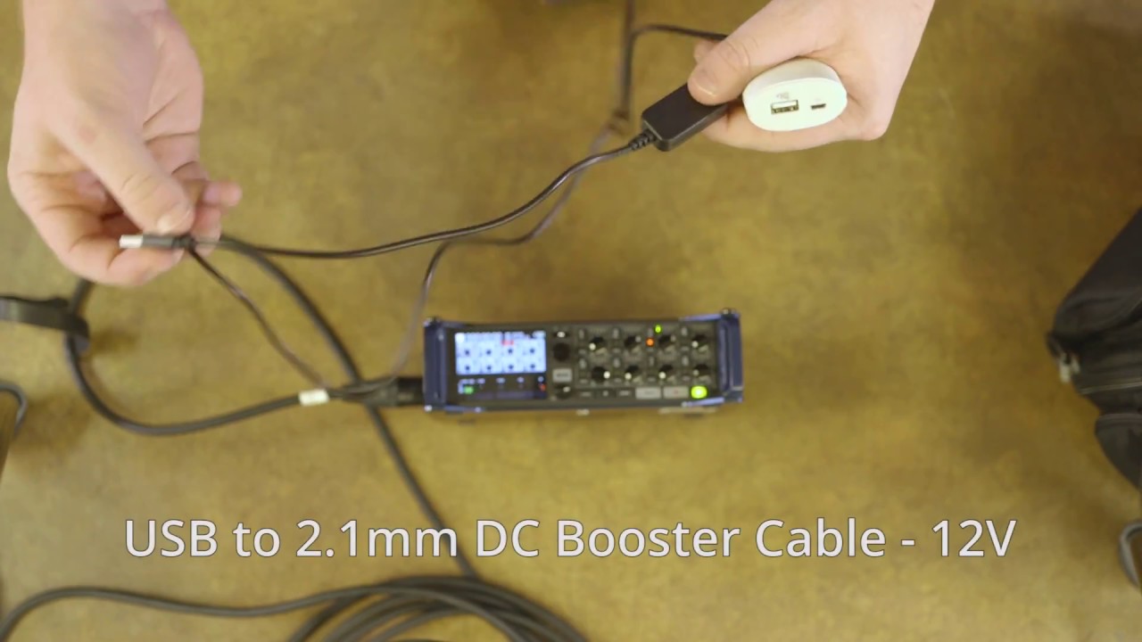 Gear Gurus - Affordable Power Solution Hack for the Zoom F8 or F4!