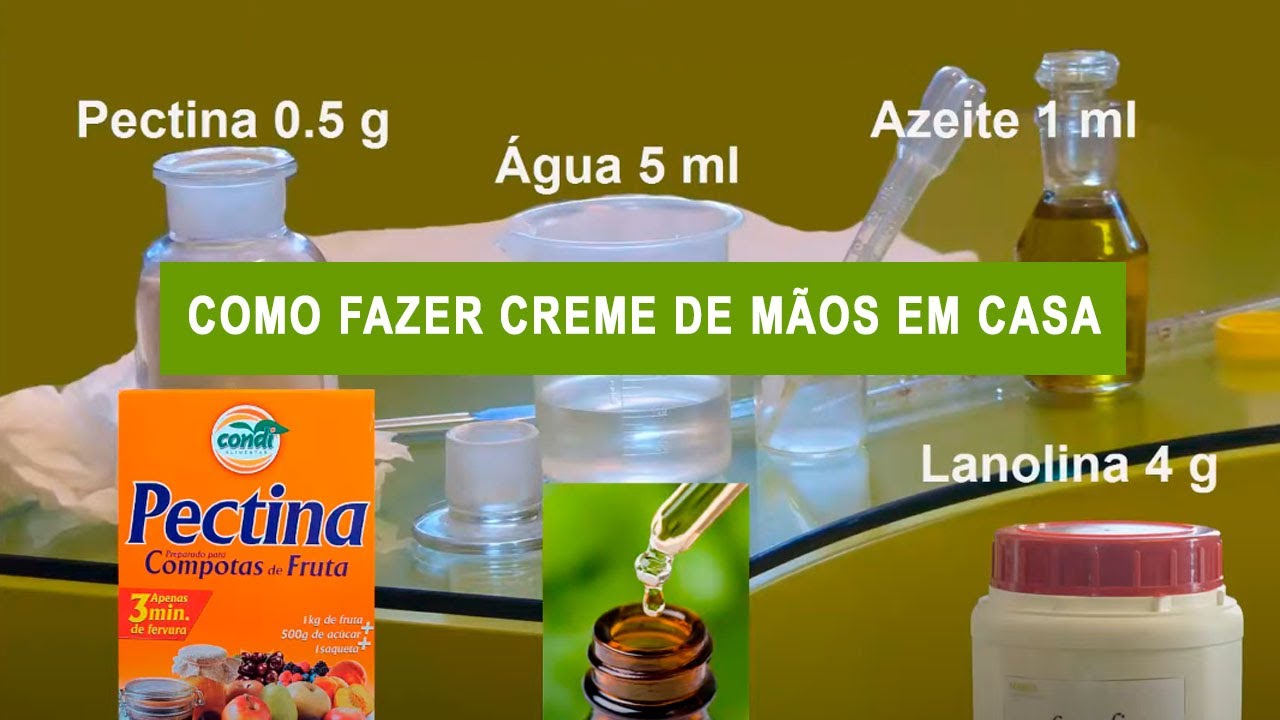 👐 Como fazer creme de m&atilde;os em casa. Receita de Creme Caseiro hidratante para as m&atilde;os.