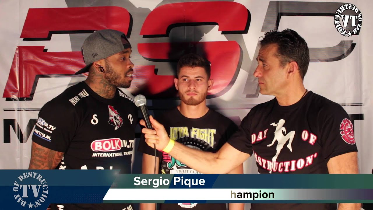 Sergio Pique - Interview with Day of Destruction-TV