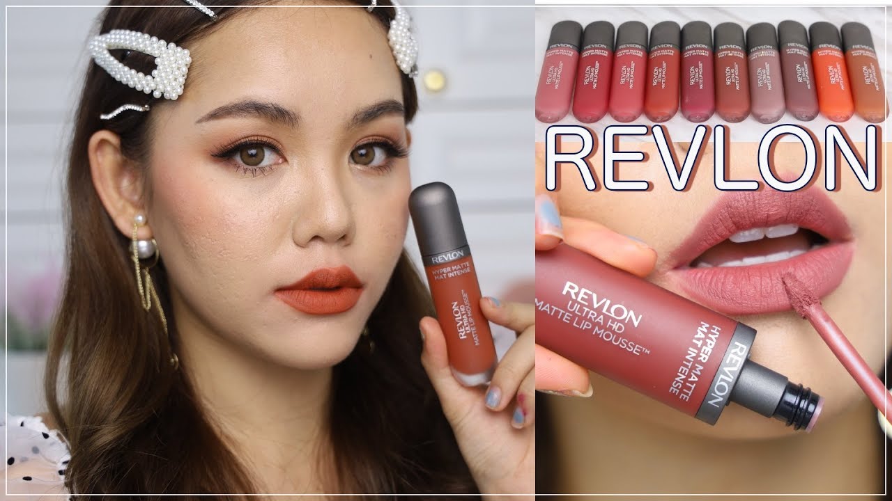 SWATCH REVLON ลิปแมท เนื้อมูส โคตรสวย | Wonderpeach