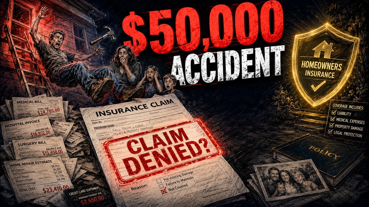Will Insurance Pay After a Ladder Accident? The Truth Homeowners Need to Know