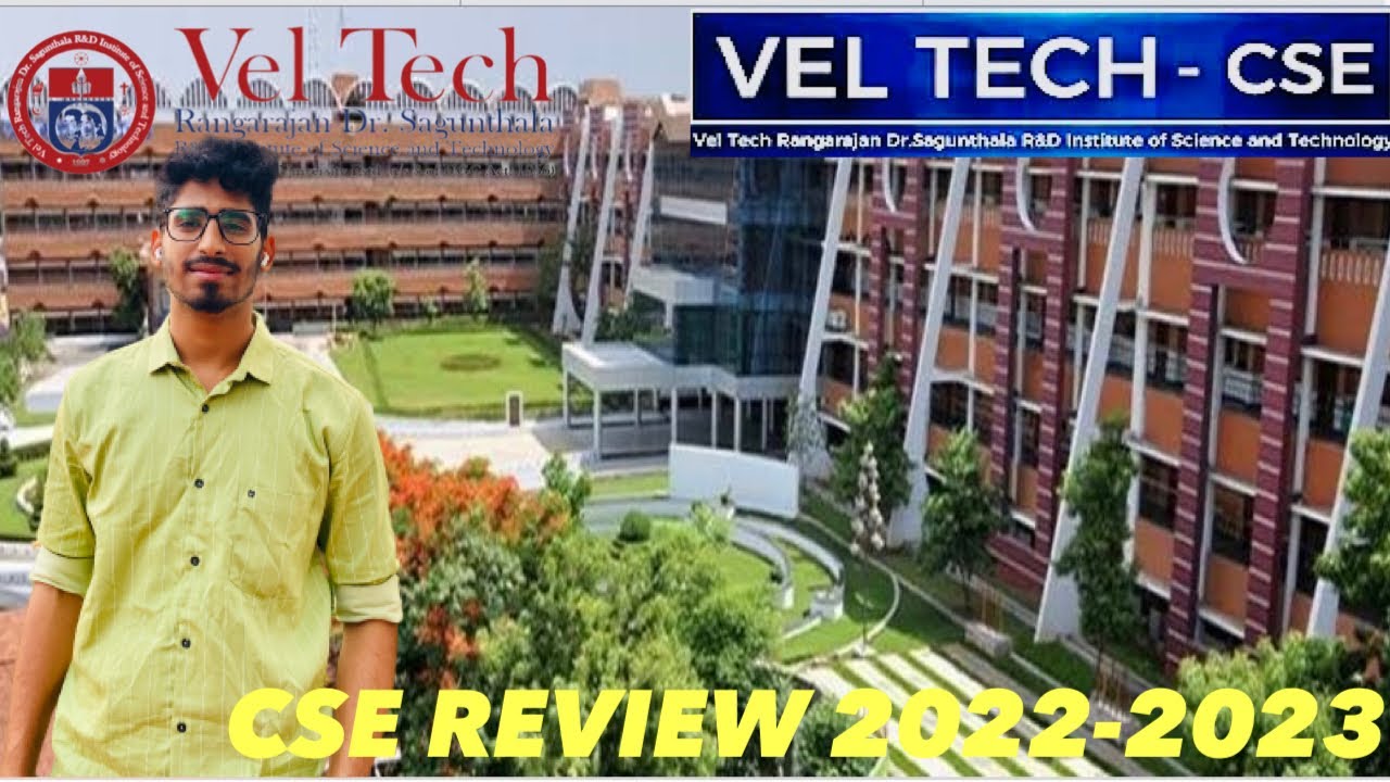 CSE Department Review at Vel tech || Veltech University Chennai || 2022-2023 || Manash Jha