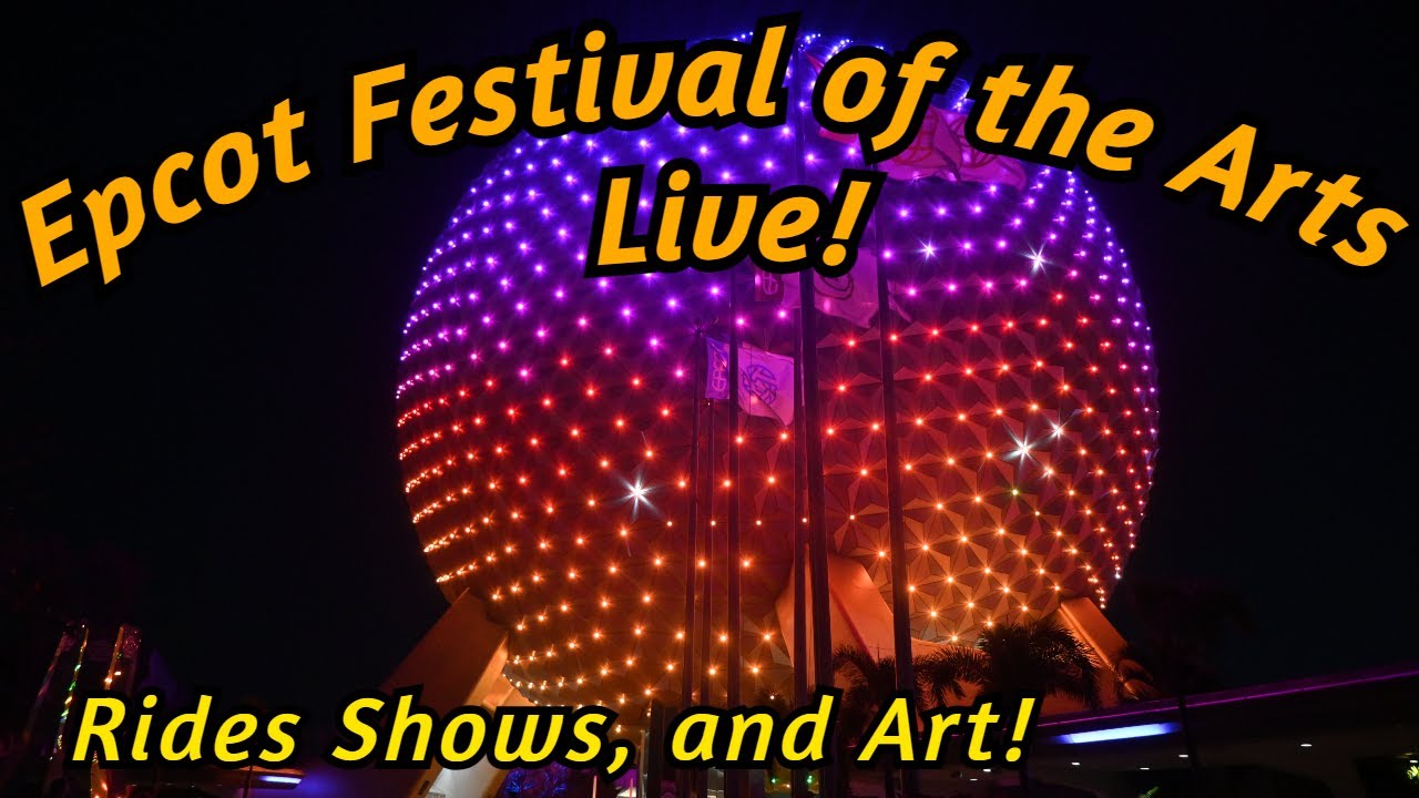 🔴Live: Disney's Epcot For Festival of The Arts!