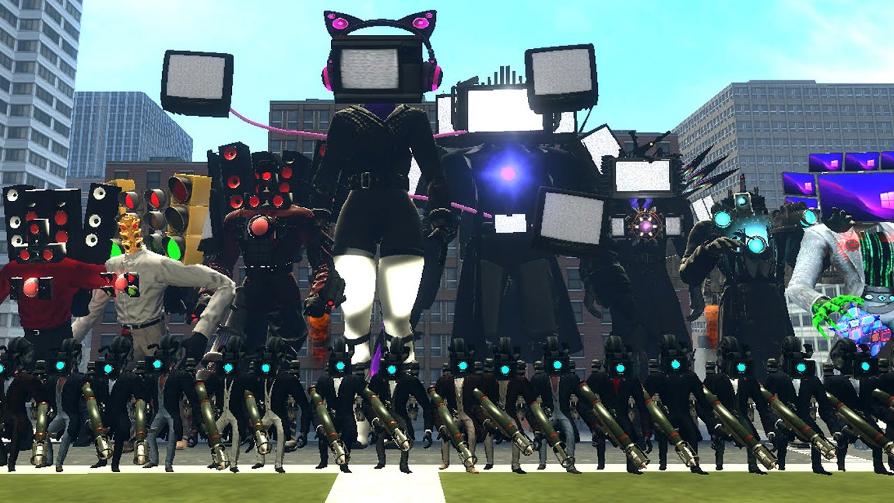EVOLUTION OF CAMERAMAN TITAN, SPEAKERMAN & TITAN TV MAN VS ASTRO MAN, SKIBIDI TOILET in Garry's Mod!