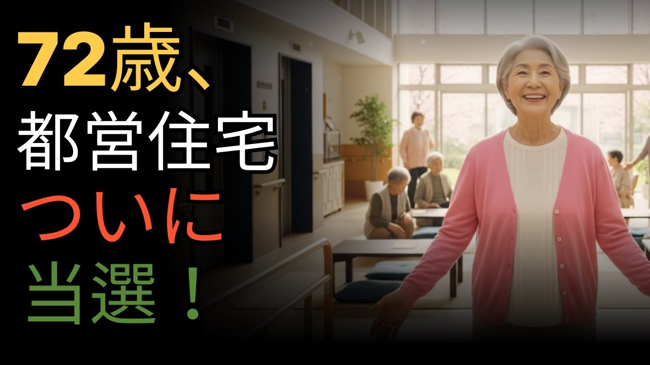 72歳一人暮らしのおばあさん、都営住宅当選実話 | 申込条件から入居までの全過程公開｜心に響く感動ストーリー｜こころ日和