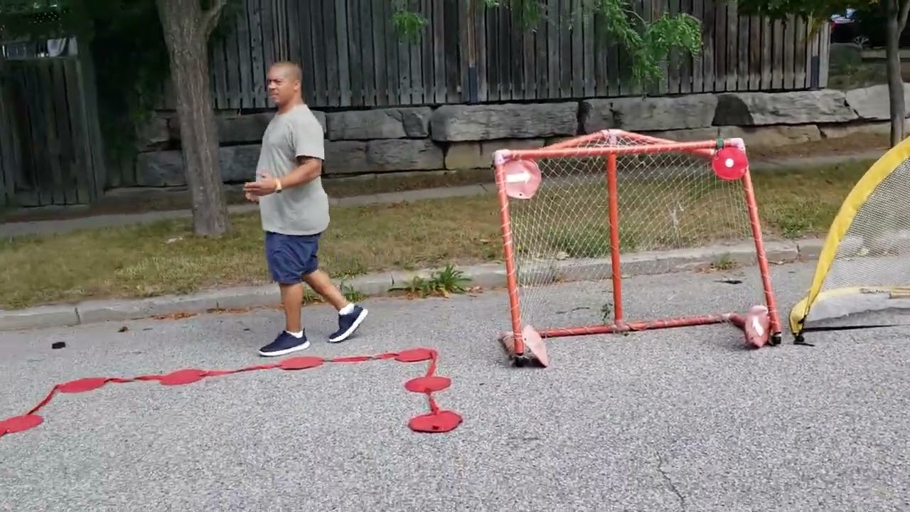 ASZORTID Target Shots(agility ladder, mini discs, jumping apparatus and targets) all in one.