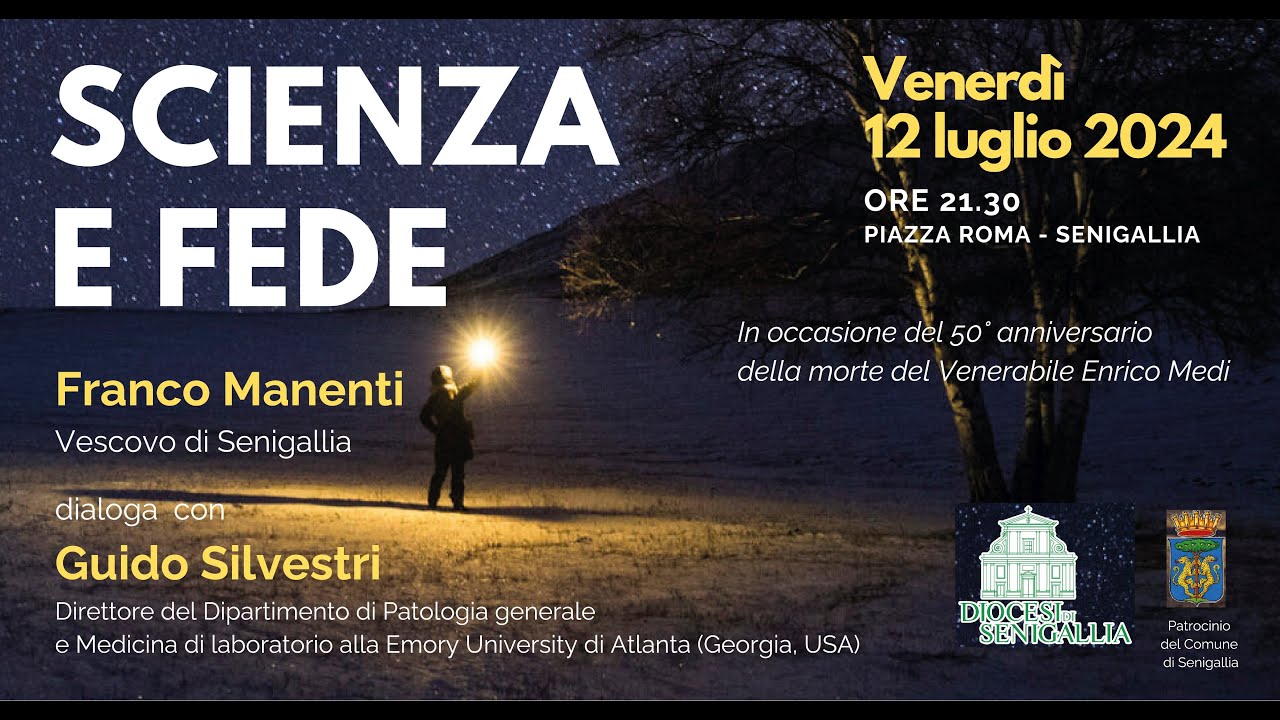 Enrico Medi - Scienza e fede: incontro con il vescovo Franco Manenti e il dott. Guido Silvestri
