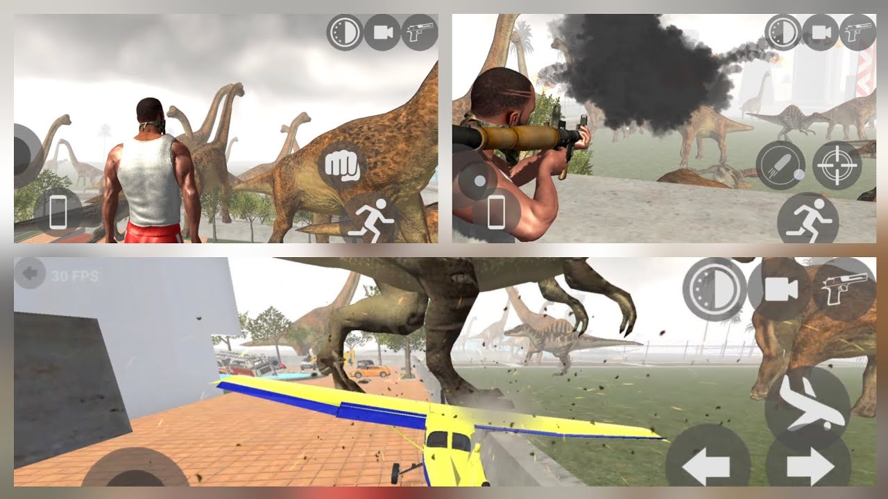 😱☠️Dino park open in Indian bike driving 3D 🏁🎮#subscribe #indianbikedriving3d #indianbikedriving3d 