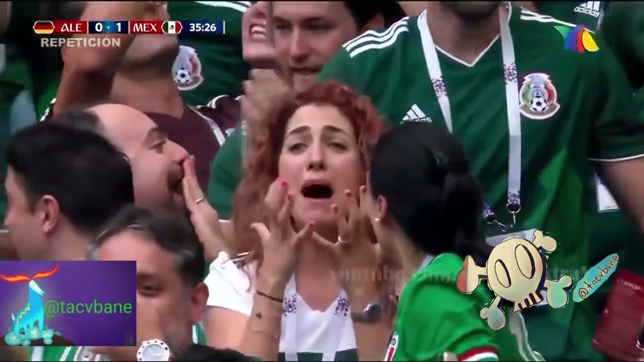Alemania vs M&eacute;xico El Golazo del chucky Lozano/ Mundial Rusia @ TV AZTECA DEPORTES