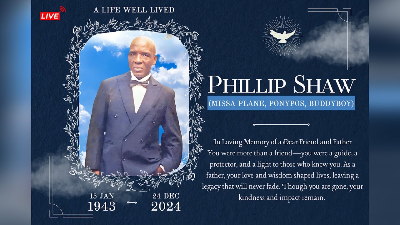 In Loving Memory of Phillip Shaw // Sunday, February 23, 2025 at 11:00am