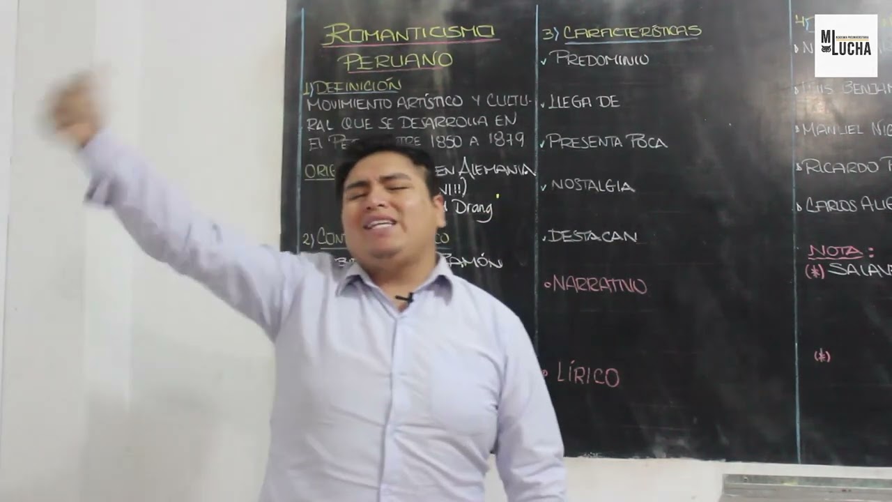 ROMANTICISMO PERUANO - LITERATURA PERUANA