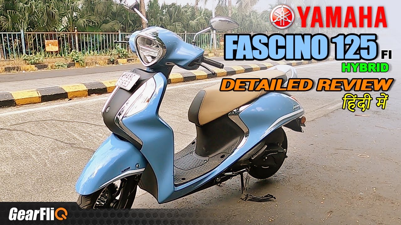 Yamaha Fascino 125 Hybrid - Detailed Review | Hindi | GearFliQ
