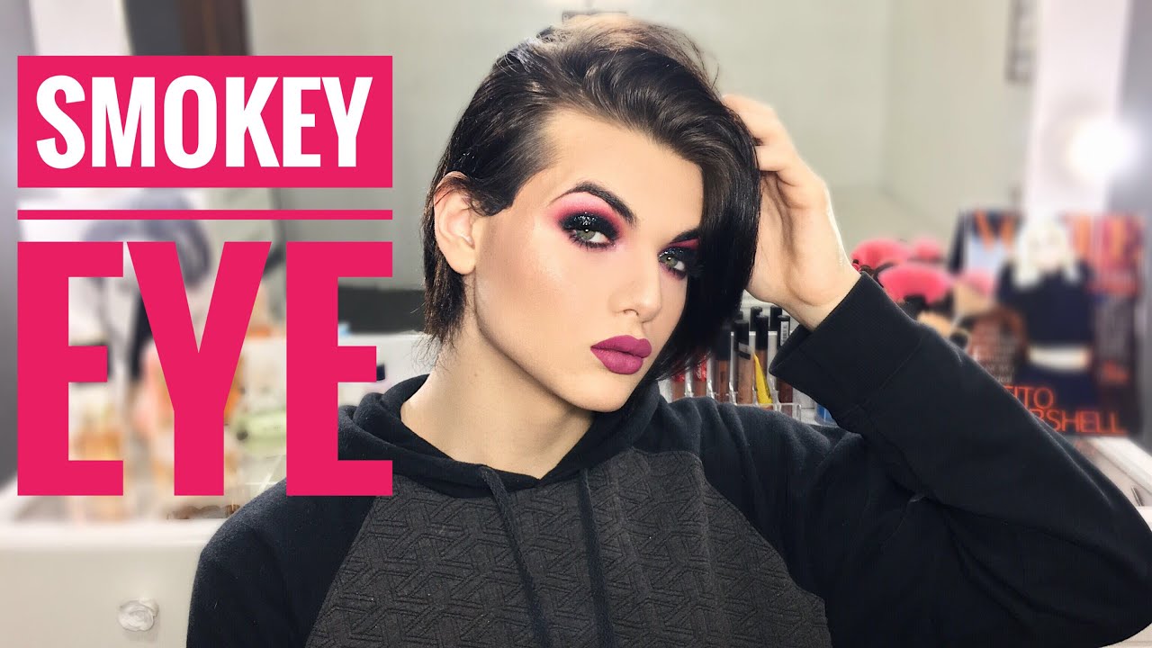 SMOKEY EYE com fundo ROSA | Rômolo Cricca