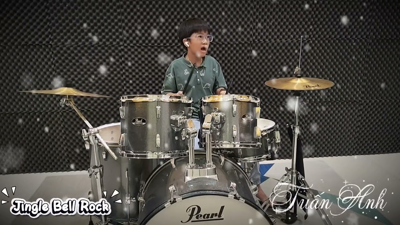 Jingle Bell Rock - Song by Bobby Helms | Drumcover by Tuấn Anh