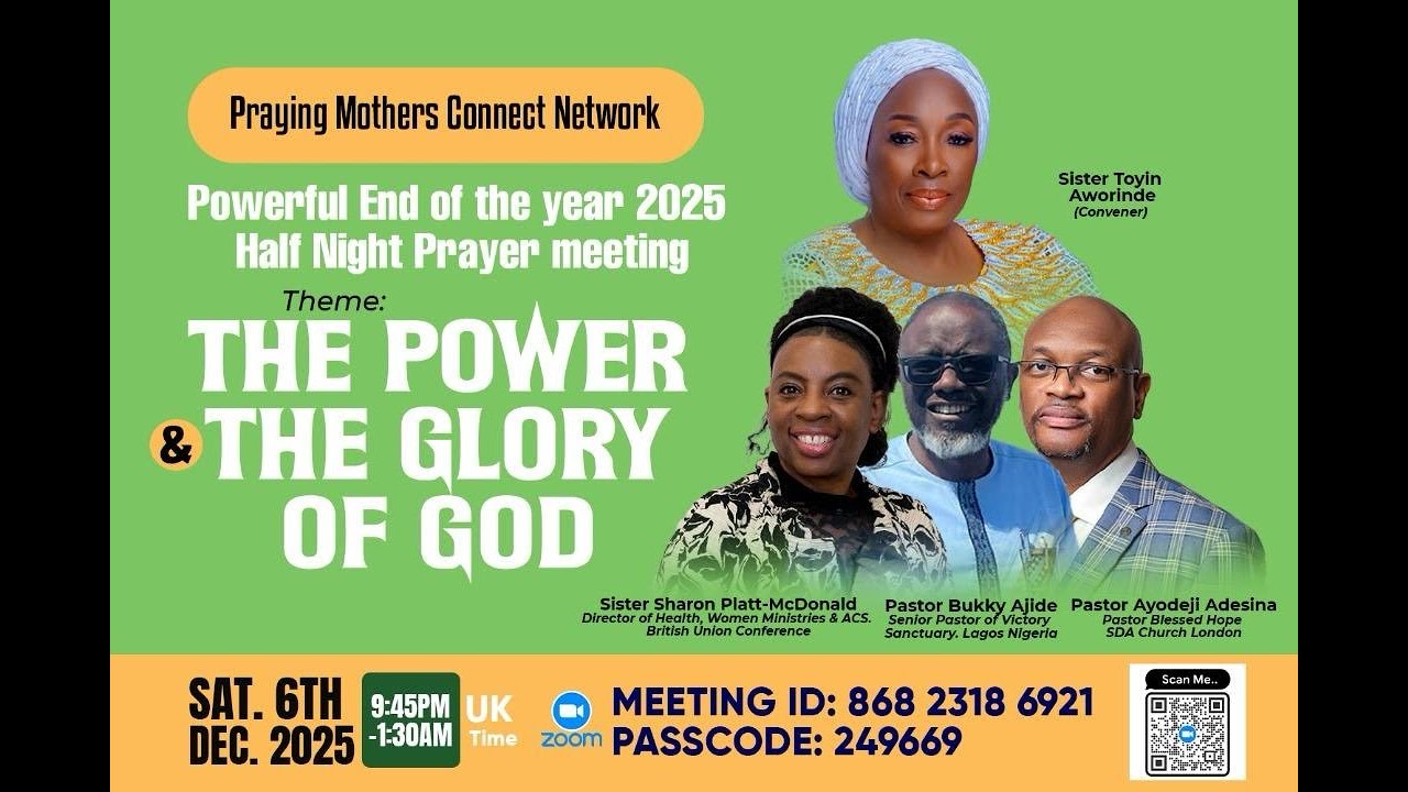 MAP- PASTOR AYODEJI ADESINA  POWER OF GOD