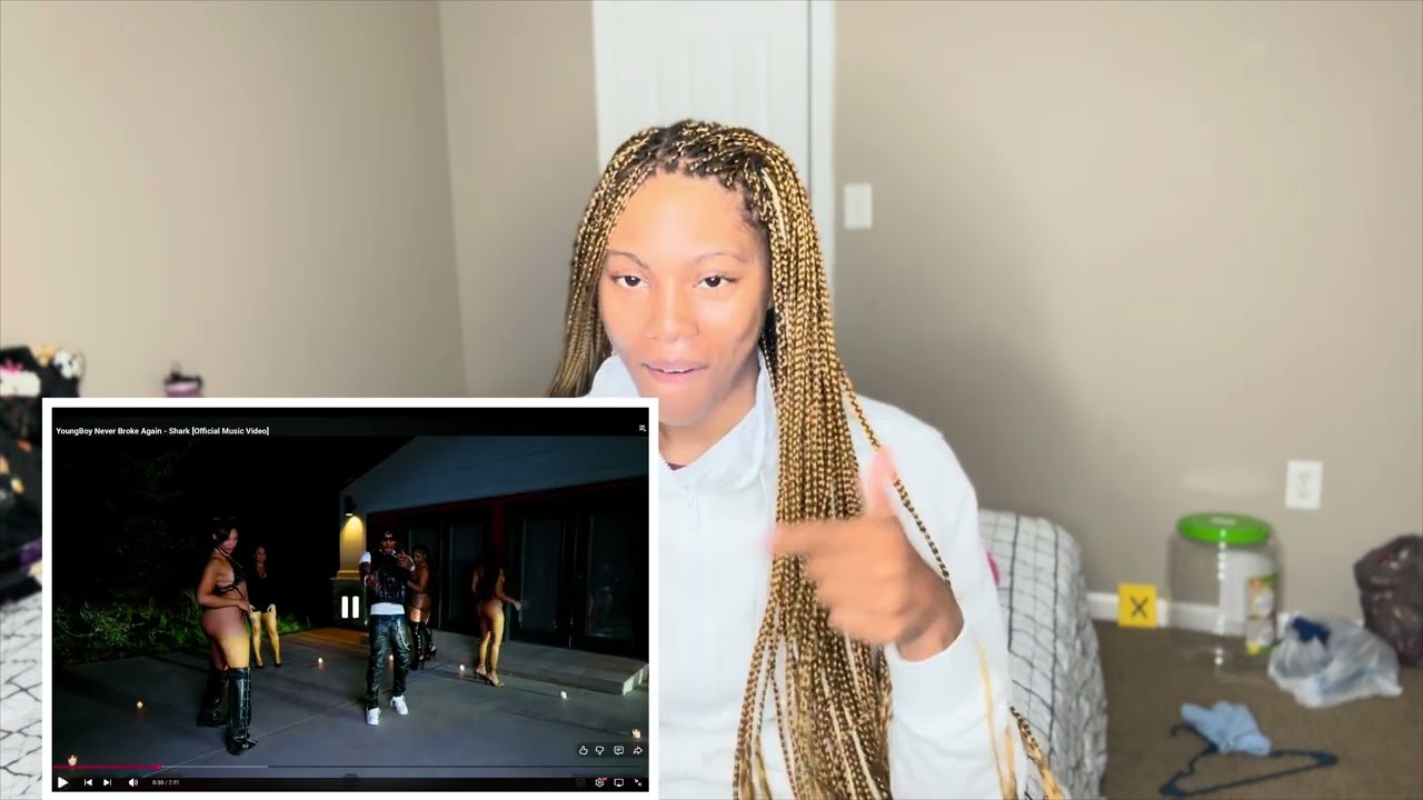 NBA YOUNGBOY - SHARK (Official Music Video) REACTION #reaction 