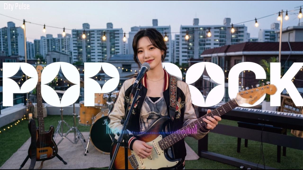 [Pop Rock Mix] 심장을 뛰게 하는 일렉기타와 빠른 리듬 🎸 - CITY PULSE