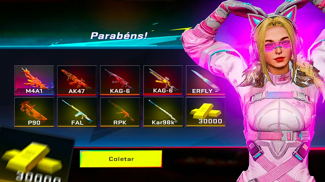 GASTEI 30.000 GOLDS E GANHEI SKINS RARAS NO BLOOD STRIKE! 🔥
