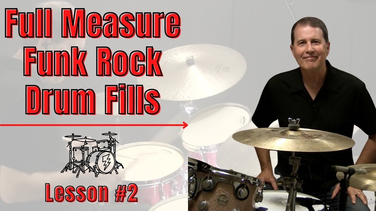 Full Measure Funk Rock Drum Fills - Funk Rock Drum Lesson #2
