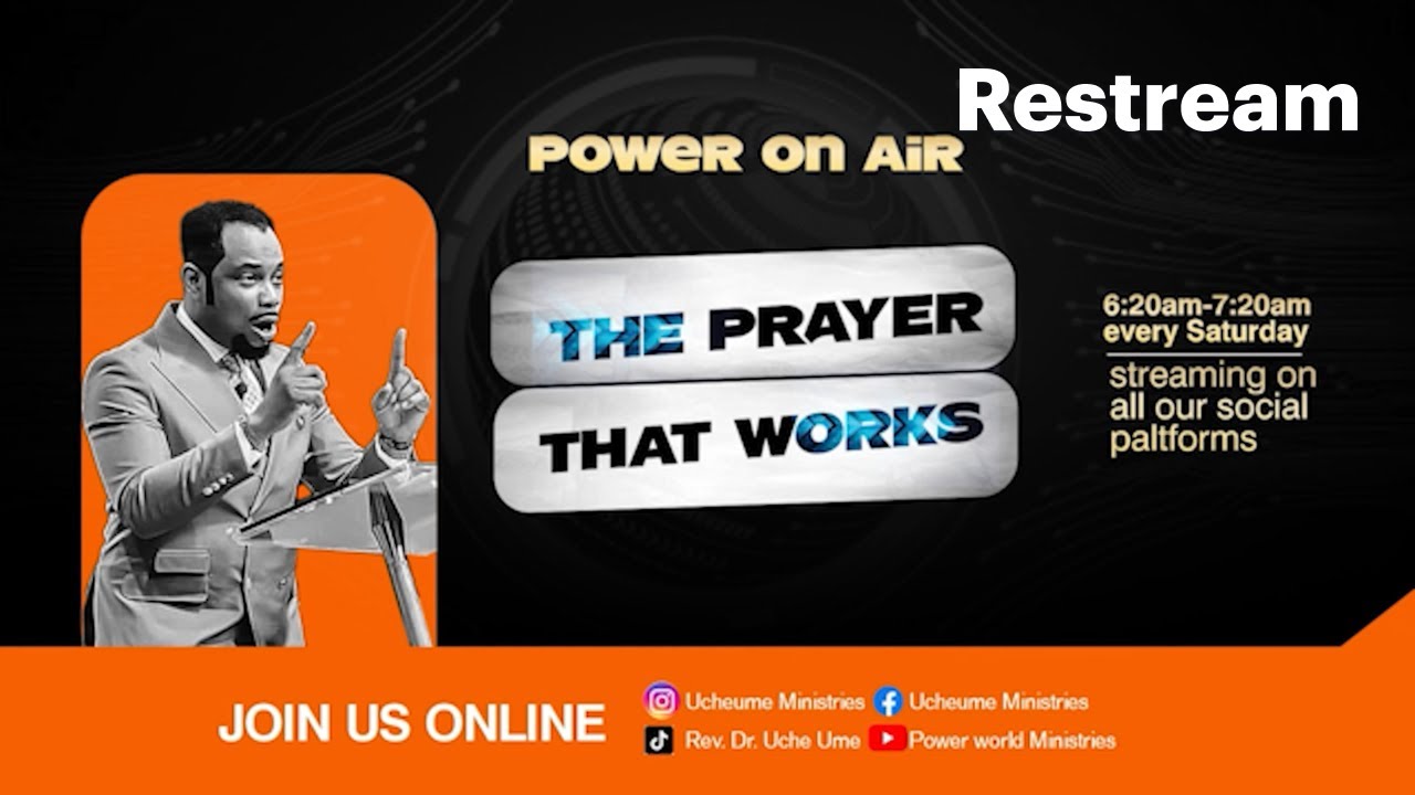 Power on Air || Sat. 21st, Feb. 2026 with Rev. Dr. Uche Ume.