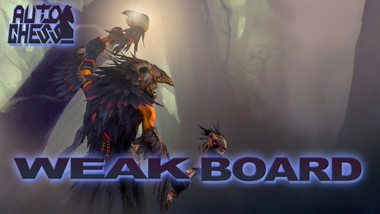Dota Auto Chess Weak board vs Strong board