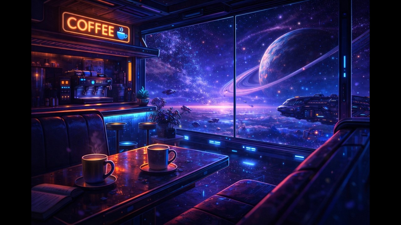 Neon Chill Room 🔥 Cozy Night Vibes | Relaxing Chill Loop for Focus & Study