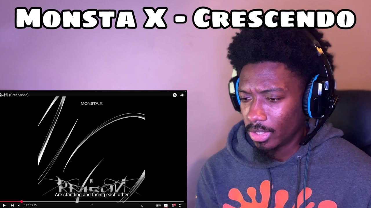 FIRST TIME LISTENING TO MONSTA X ! MONSTA X - Crescendo Reaction !