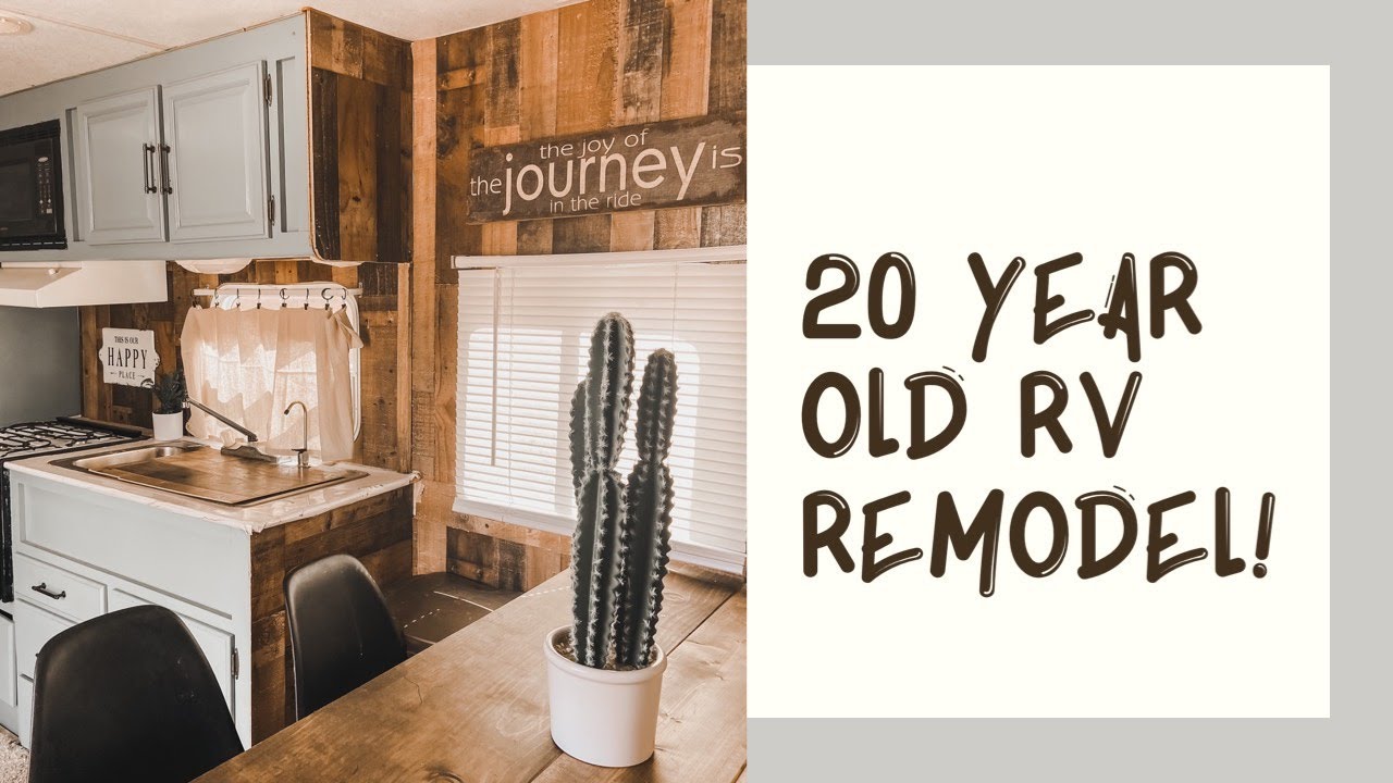 DIY $700 TWENTY YEAR OLD RV RENO/ RV MAKEOVER / RV TRANSFORMATION /BOHO STYLE /WESTERN STYLE