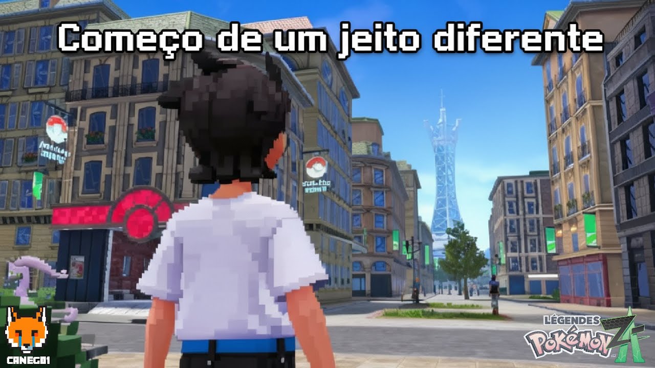 🎮 COMEÇANDO MINHA JORNADA em POKÉMON LEGENDS ZA! 🌟