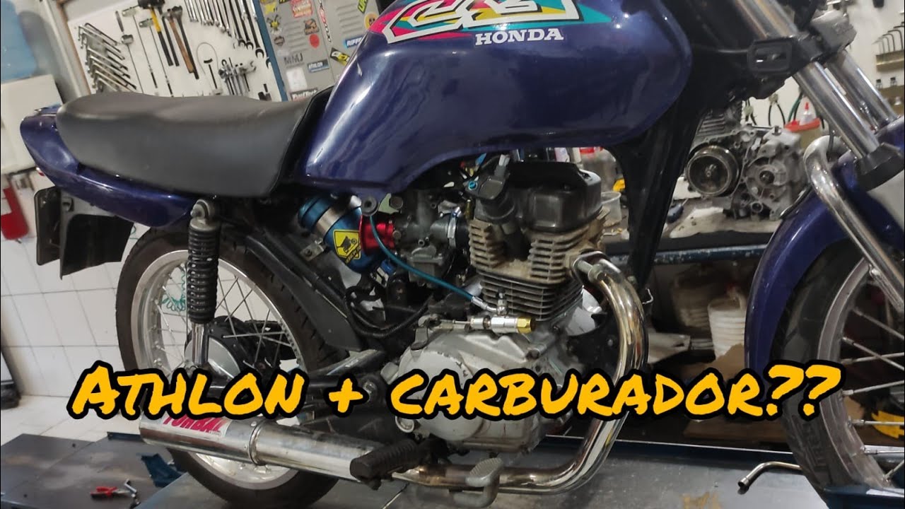 Motor de fan manca ficou pronto!!!Central athlon com carburador????? #mmjpreparações