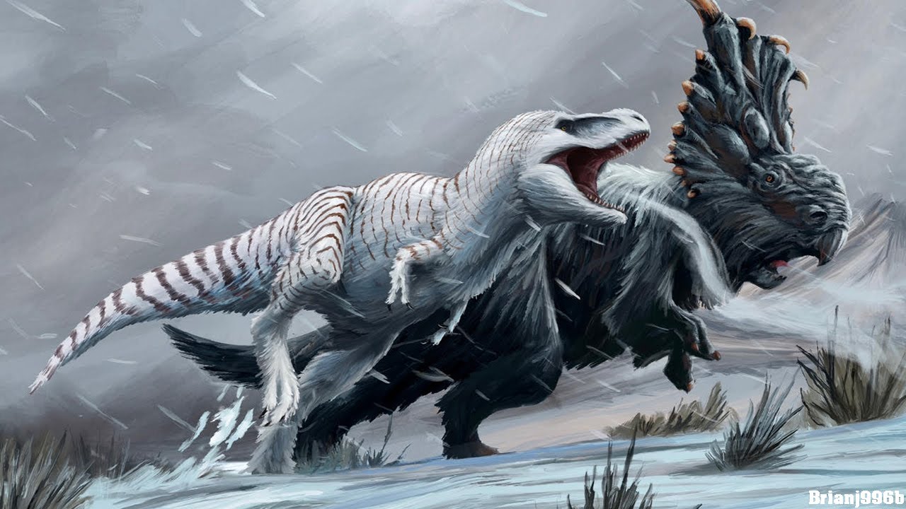 Der Arktische Bruder Des T-Rex War Ein Eiskalter Killer
