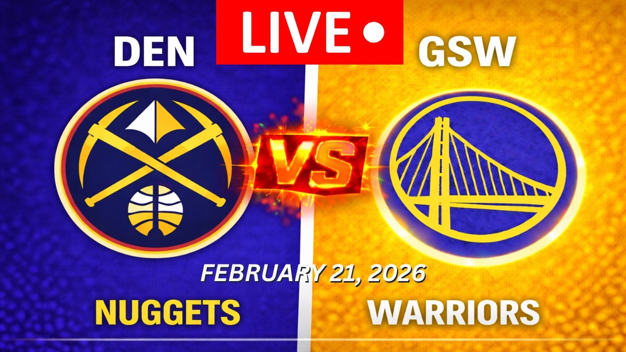 NBA LIVE! Golden State Warriors vs Denver Nuggets February 21, 2026 Full Gameplay 2K26