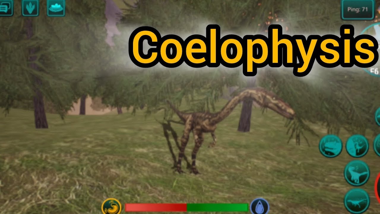 Jogando de coelo + tentando zuar os jogadores |the cursed isle gameplay coelophysis