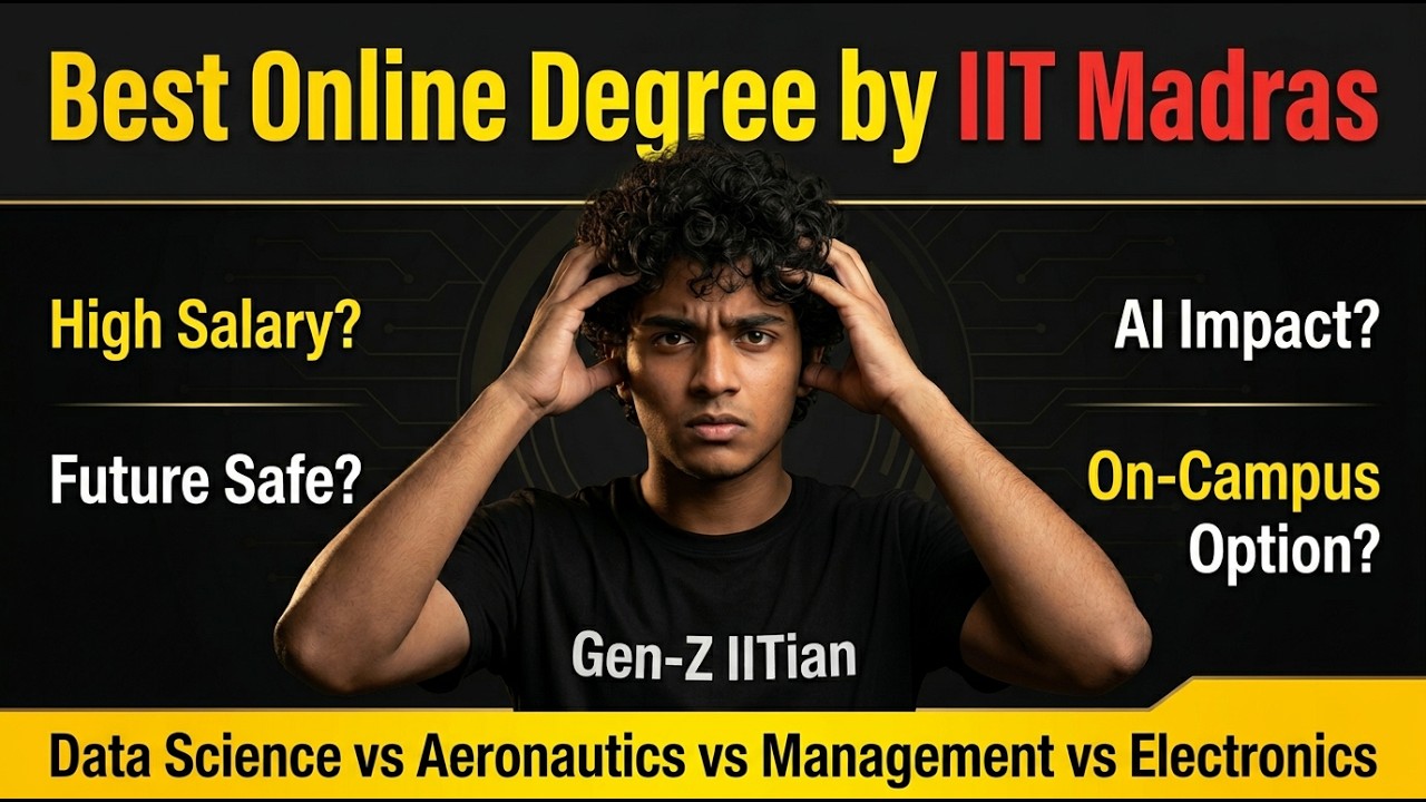 Don't Choose Online Degree in 2026 Before Watching This | Best Online Degree by IIT Madras