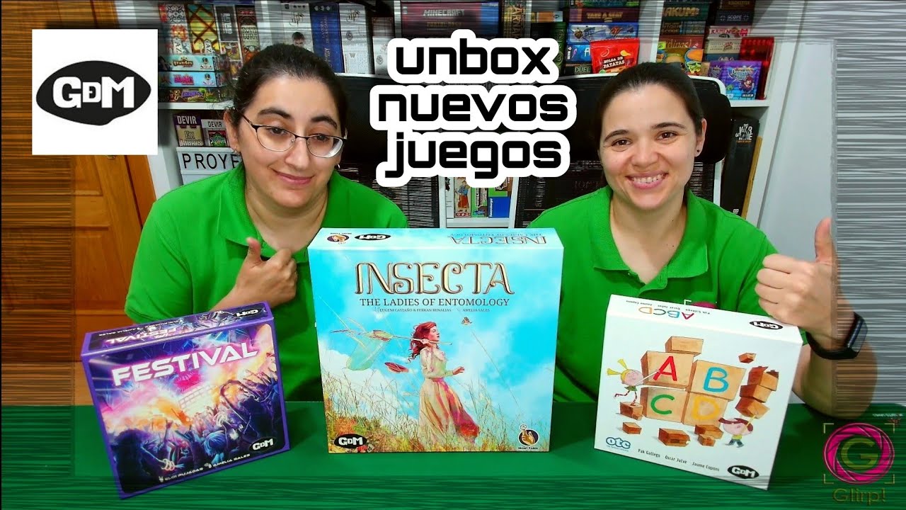 GDM. Unbox juegos de mesa. Octubre 2022