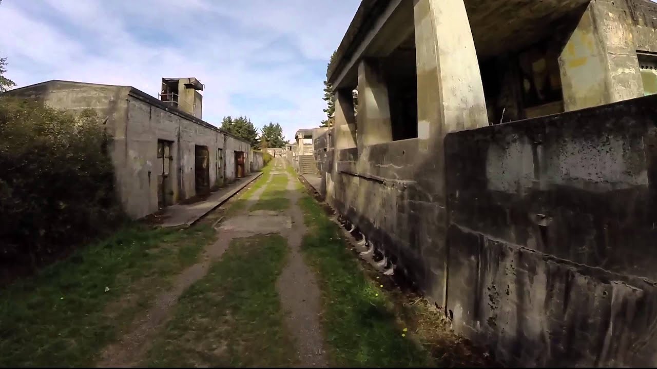 Fort Worden, Port Townsend Washington. Underground Exploring